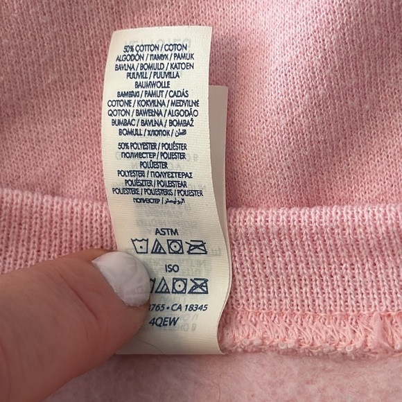 Vintage Santa Crewneck Pullover Sweatshirt in Pink Size XL - Picture 9 of 9